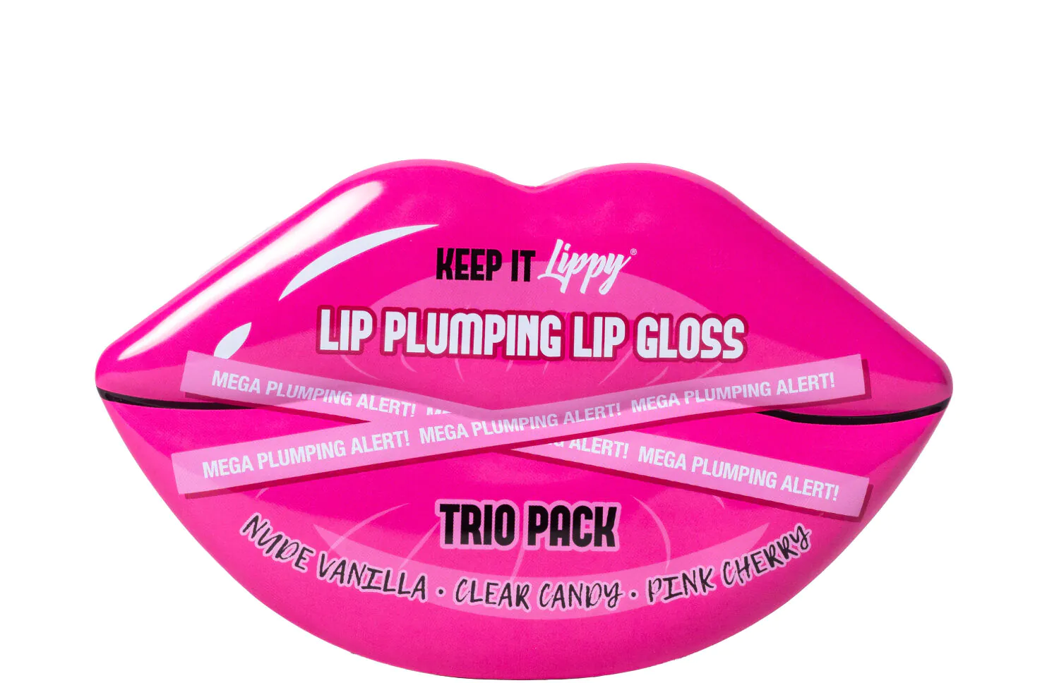 Σετ lip gloss για το δέρμα και την ενίσχυση των χειλιών