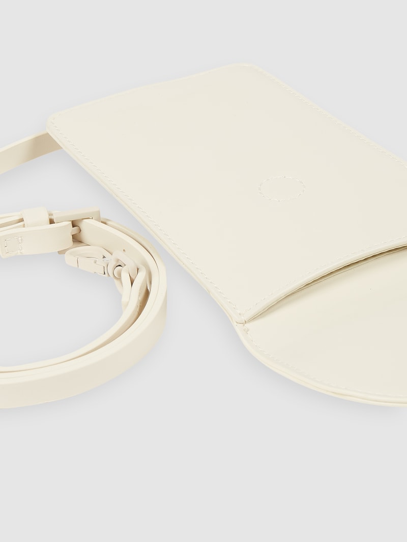 Handytasche in Leder-Optik in ecru