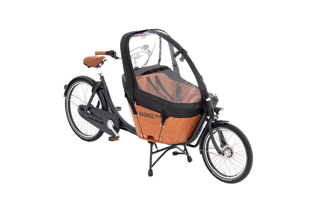 Babboe Regenverdeck inkl. Gestu00e4nge - Mini