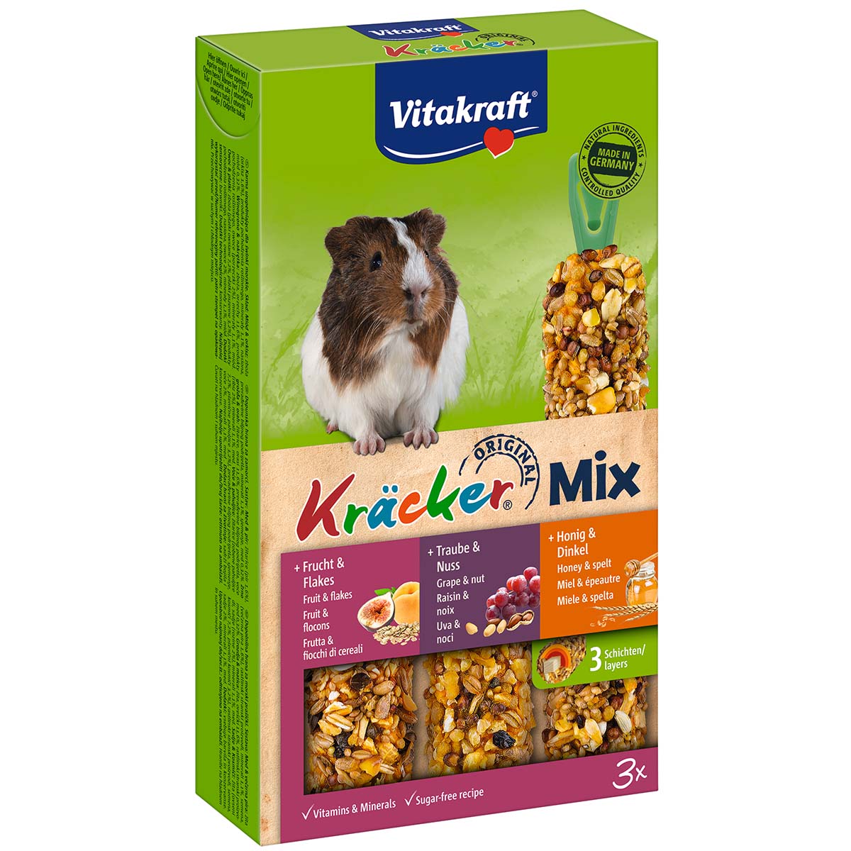 Vitakraft Kräcker Trio Honig, Nuss, Frucht kaufen