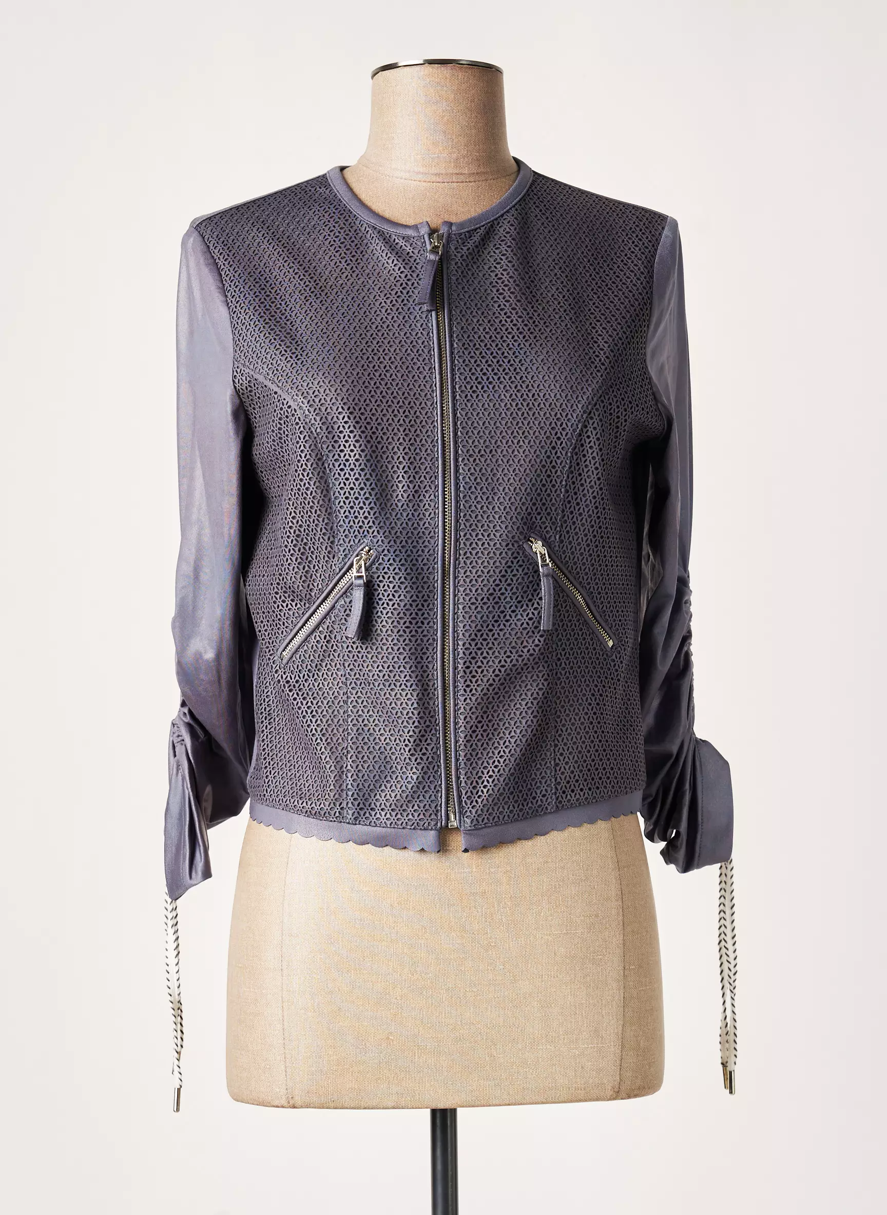 Eva Kayan Vestecasual Femme couleur gris
