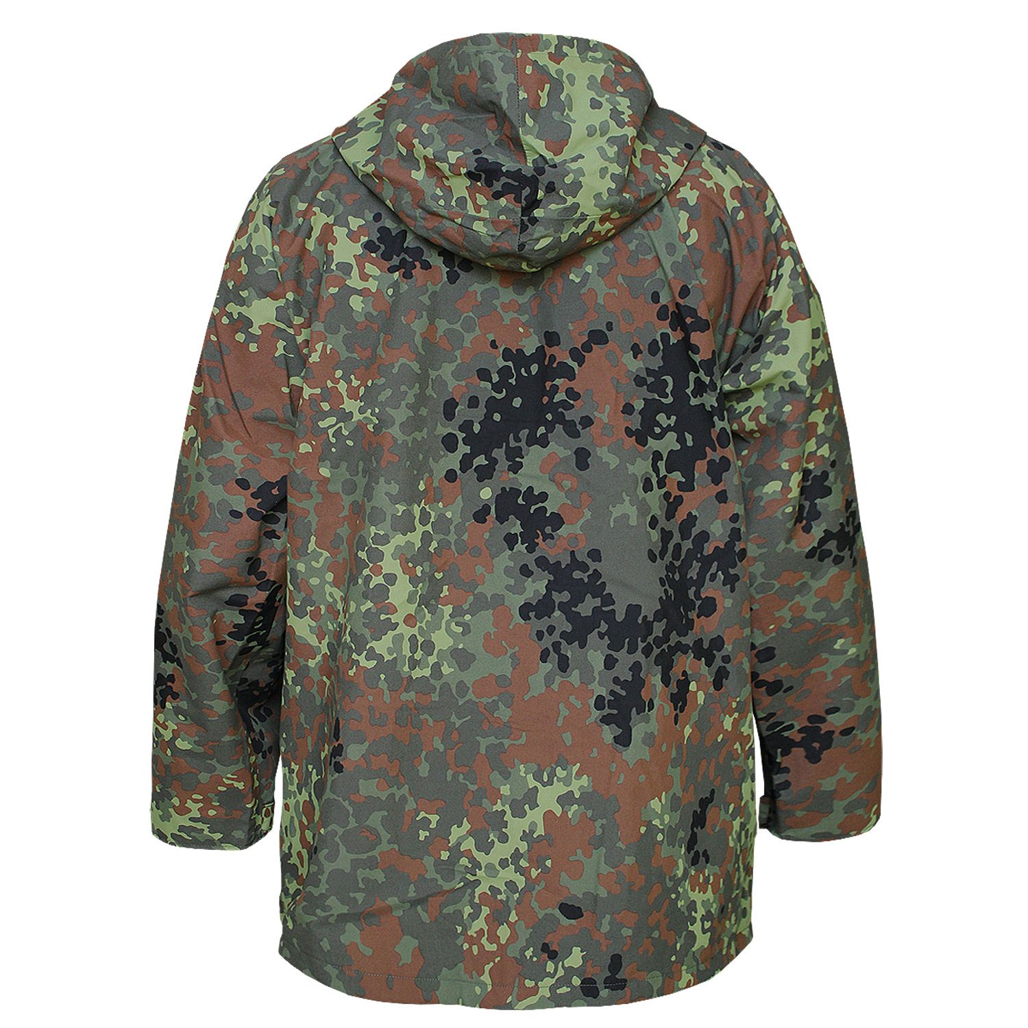 Bundeswehr Jacke Nässeschutz flecktarn
