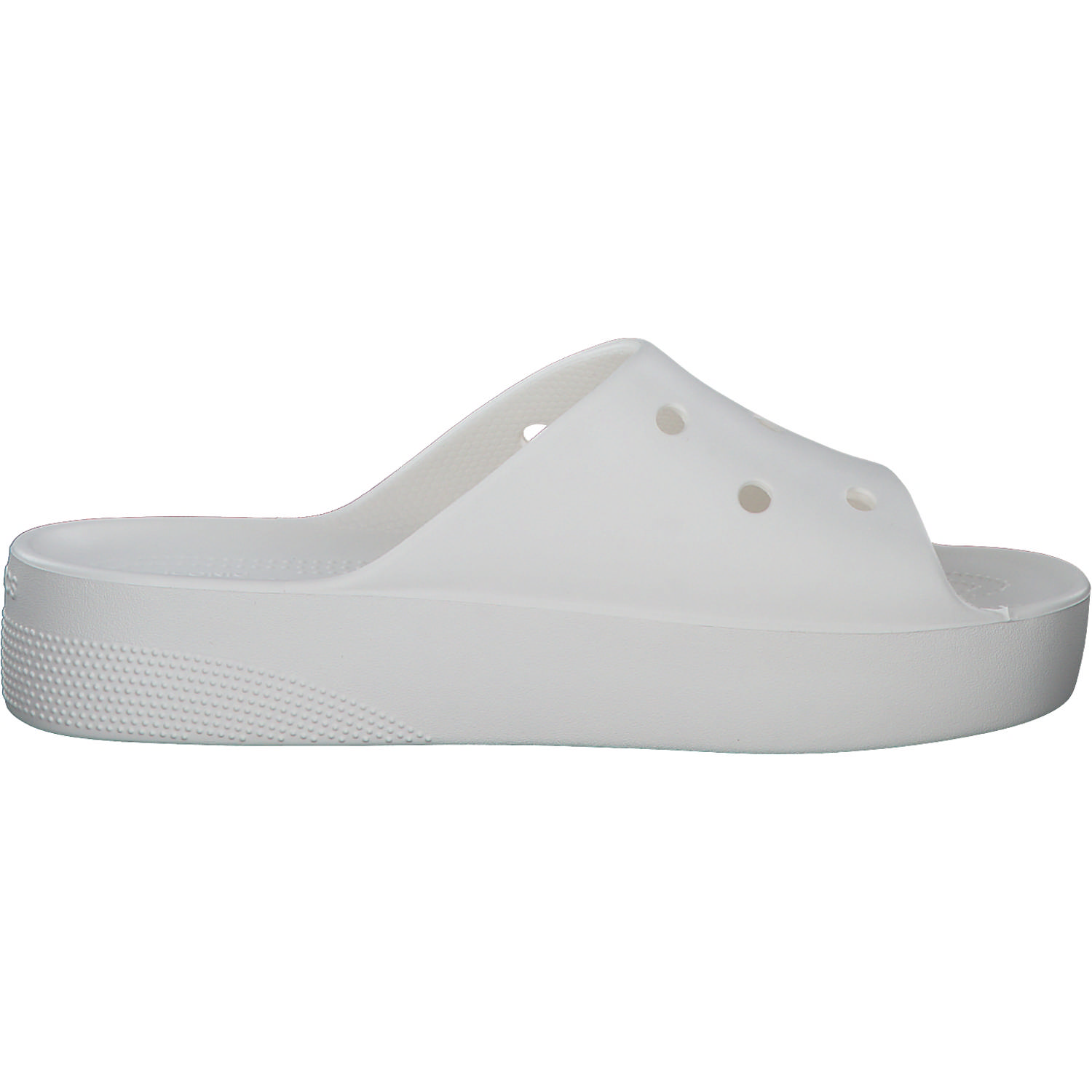 Crocs Classic Platform Slide 208180, Badeschuhe, Damen, WHITE