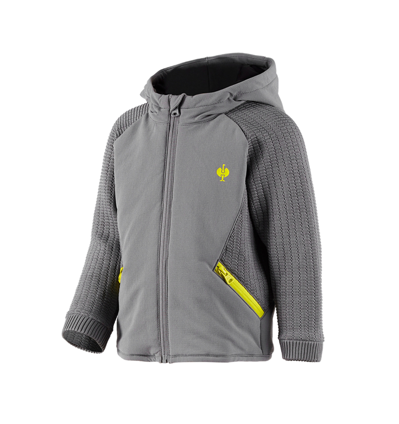 Hybrid Kapuzenstrickjacke e.s.trail, Kinder