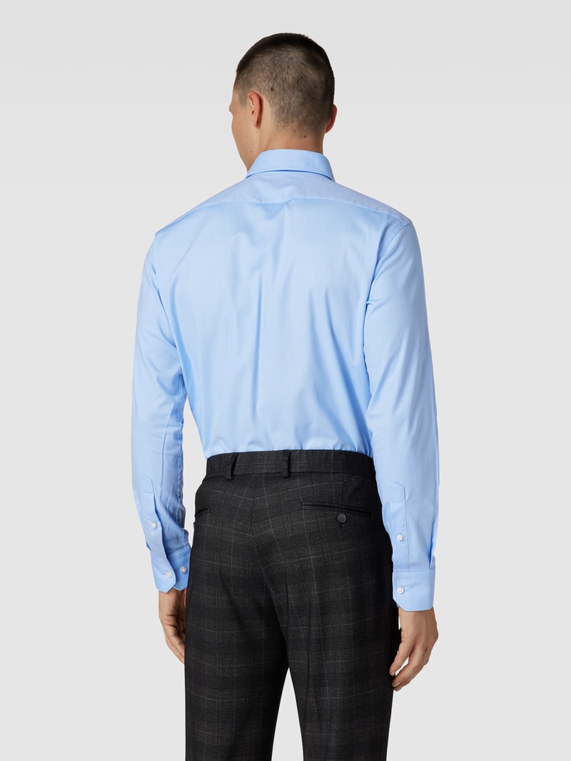Regular Fit Business-Hemd mit Kentkragen Modell 'Joe' in bleu