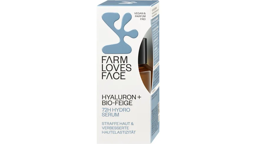 Farm loves Face Hyaluron + Bio-Feige 72h-Hydro Serum 28 ml