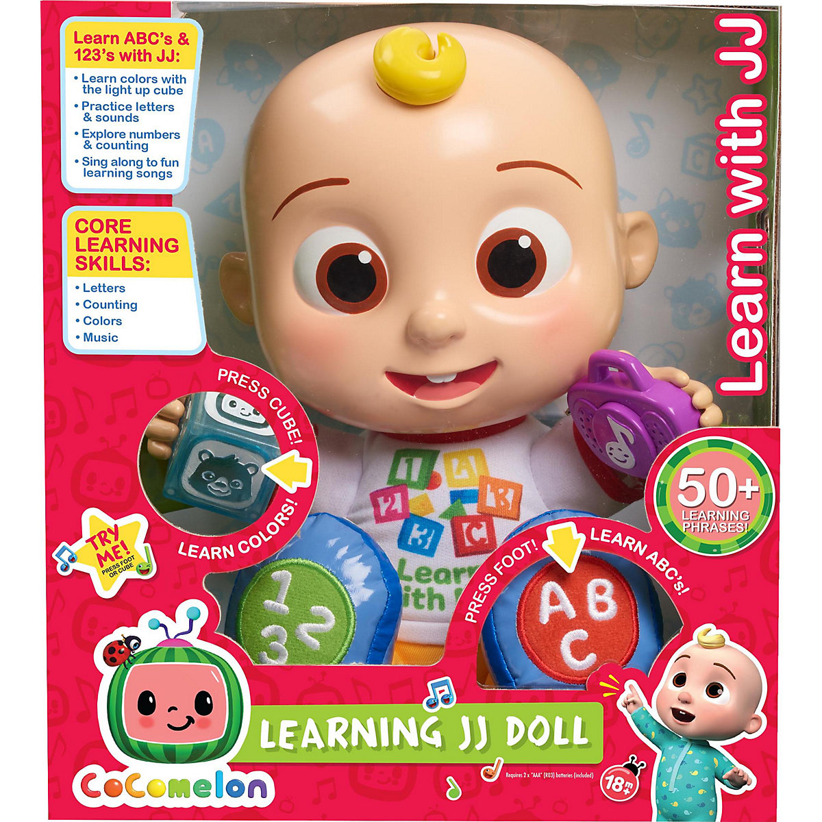 Cocomelon Learning JJ Puppe