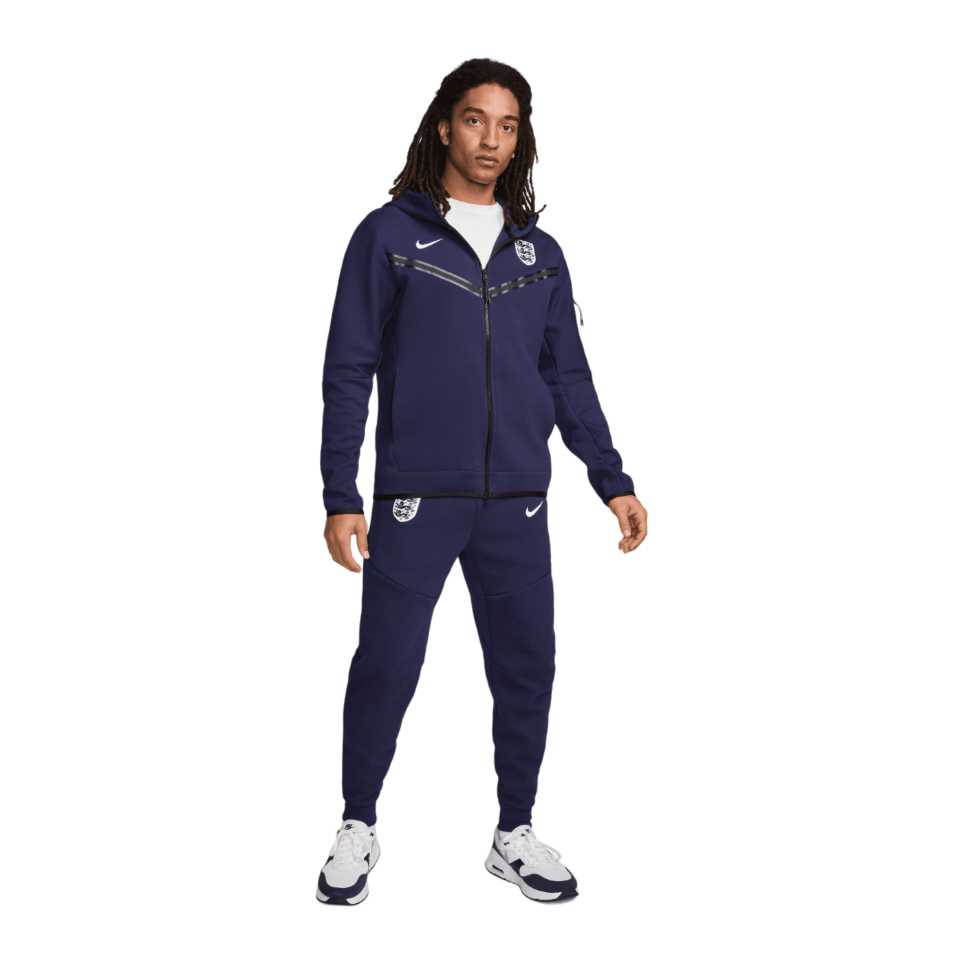 Nike England Tech Fleece Hoody EM 2024 Lila F555