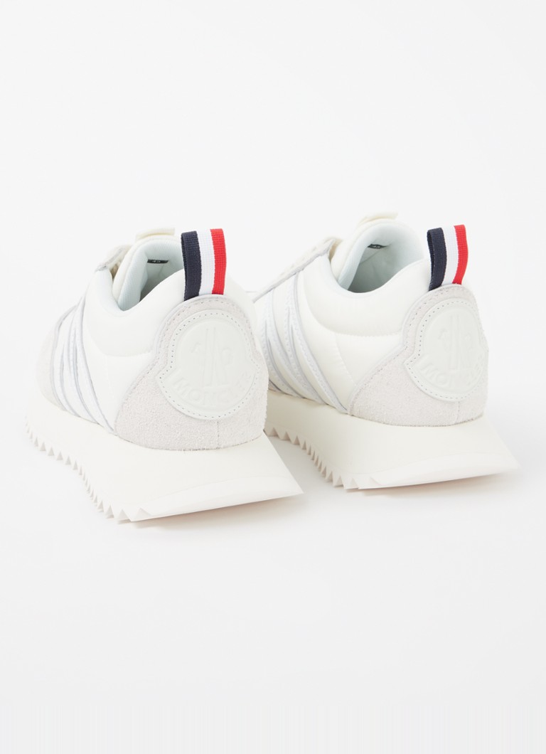 Teniși Moncler Pacey cu detalii din piele întoarsă
