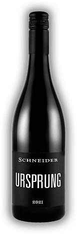 Markus Schneider, Ursprung, Merlot; Cabernet Sauvignon; Portugieser, Qualitätswein, trocken, 2021, Pfalz  Markus Schneider, Ursprung, Merlot; Cabernet Sauvignon; Portugieser, Qualitätswein, trocken, 2021, Pfalz   Jahrgang 2021 - 0,75	 Liter - Vol 13%