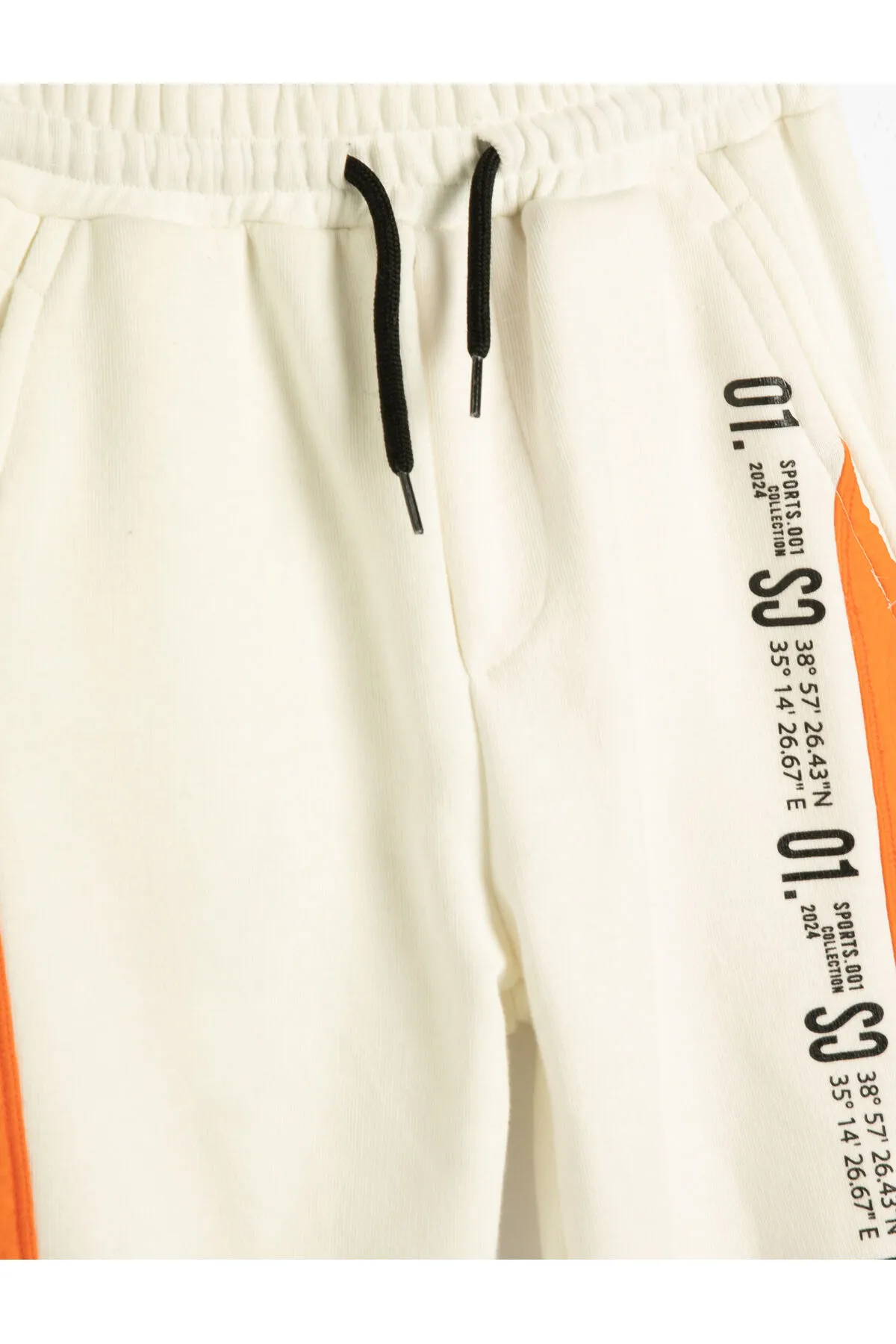 Koton  Jogger-Jogginghose mit Tasche, gebundener Taille und Farbkontrast