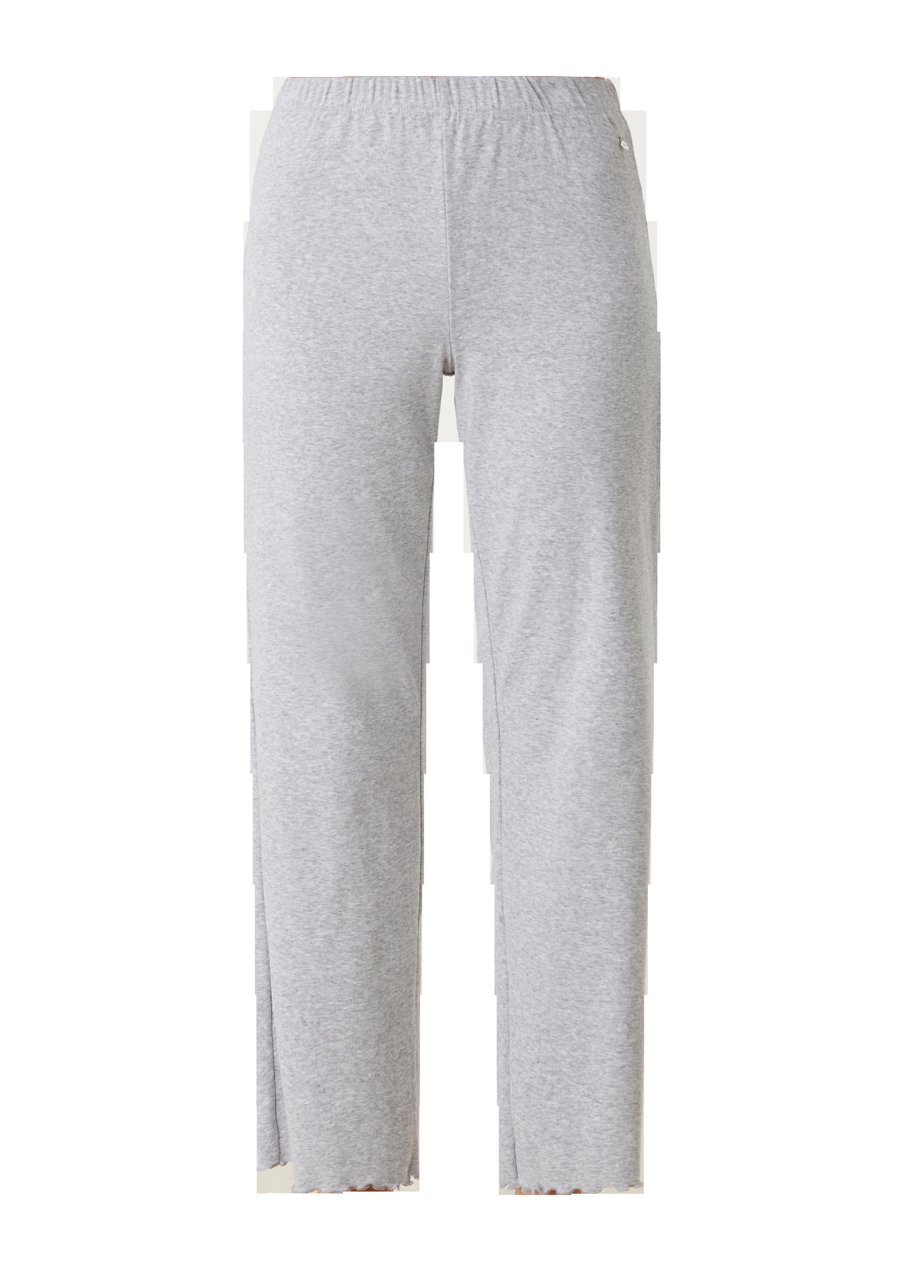 Pyjamahose mit Wellensaum  6006243-9400