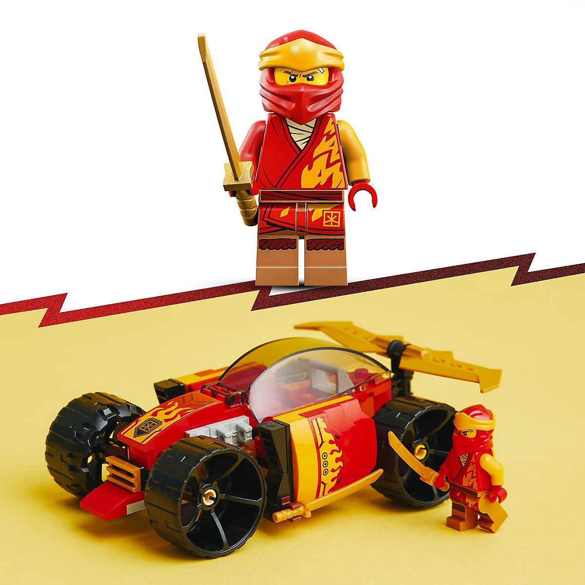 LEGO® Ninjago 71780 Kais Ninja-Rennwagen EVO