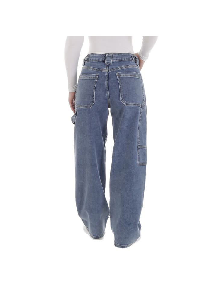 Ital-Design Jeans in Blau günstig kaufen
