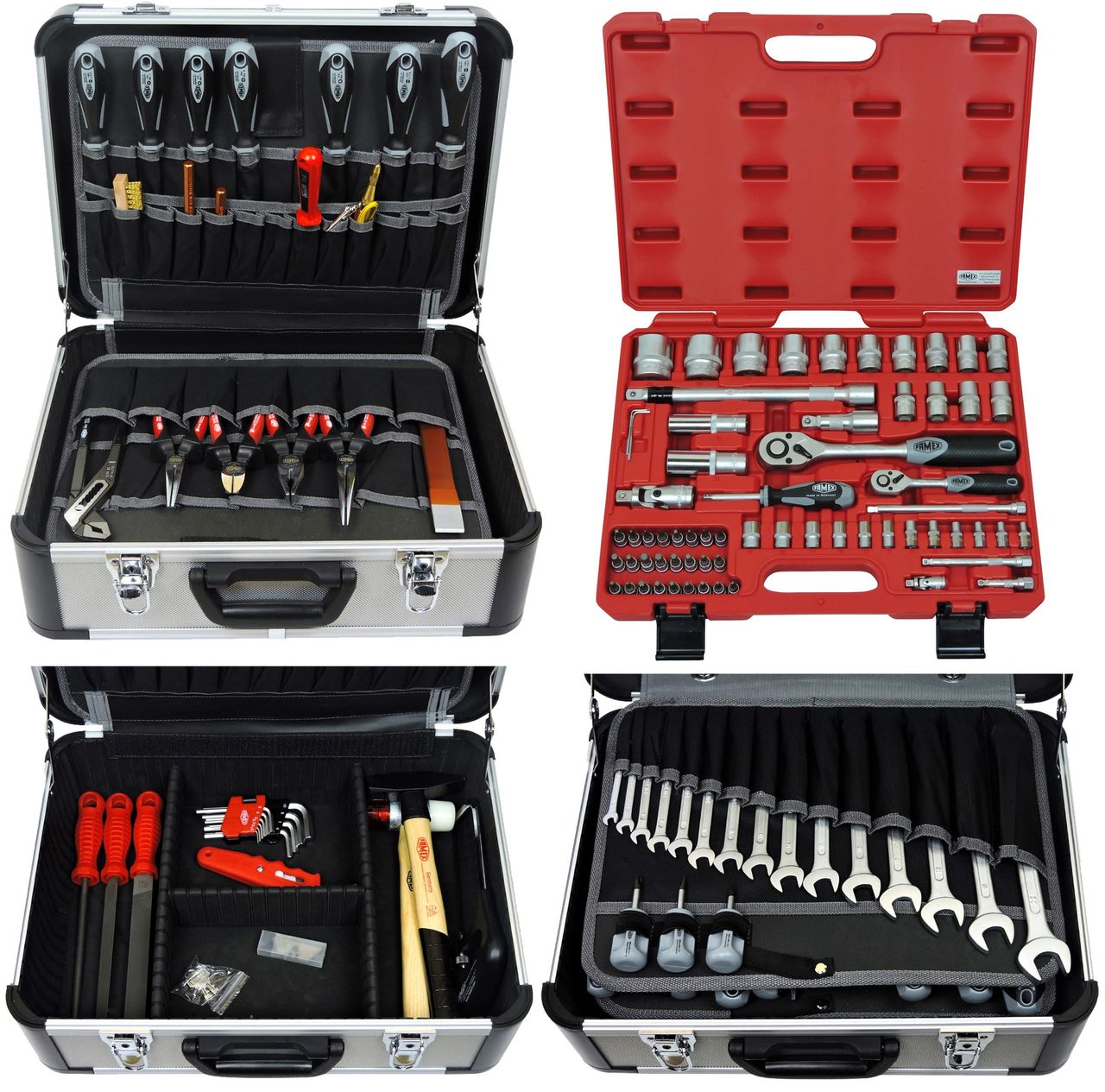 FAMEX Alu Werkzeugkoffer Set 420-21
