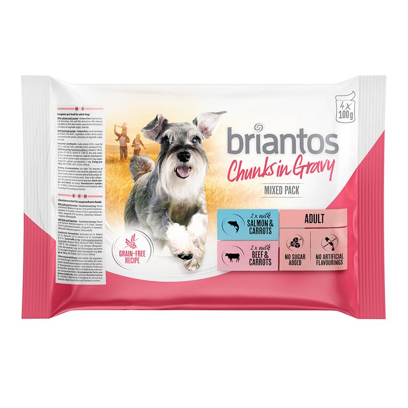 Probierpaket Briantos Frischebeutel 4 x 100 g