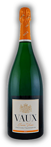 Schloss Vaux Cuvée Vaux Brut 1,5 Liter Magnum Schloss Vaux Cuvée Vaux Brut 1,5 Liter Magnum Eine Sektcuvée aus Weißburgunder, Spätburgunder und Riesling. Jahrgang 2019 - 1,5	 Liter - Vol 12,0%
