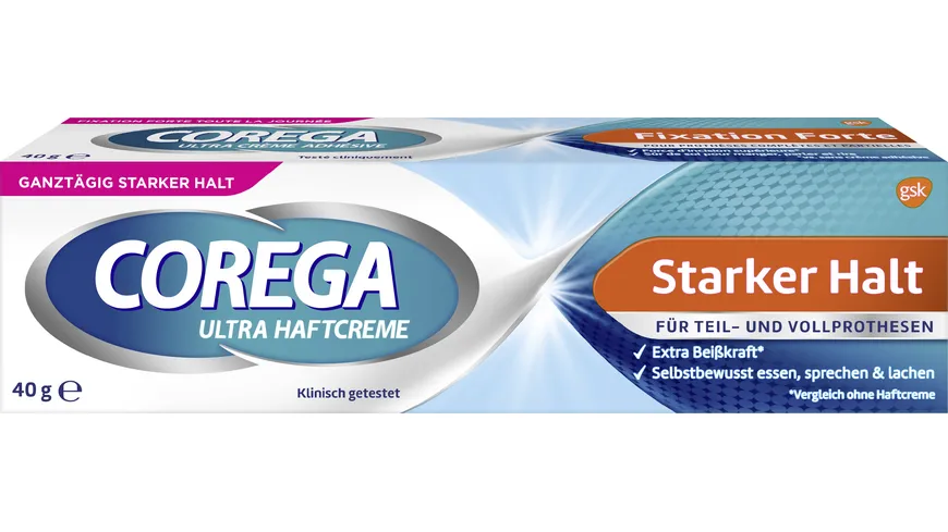 COREGA Ultra Haftcreme Starker Halt 40g 40 g