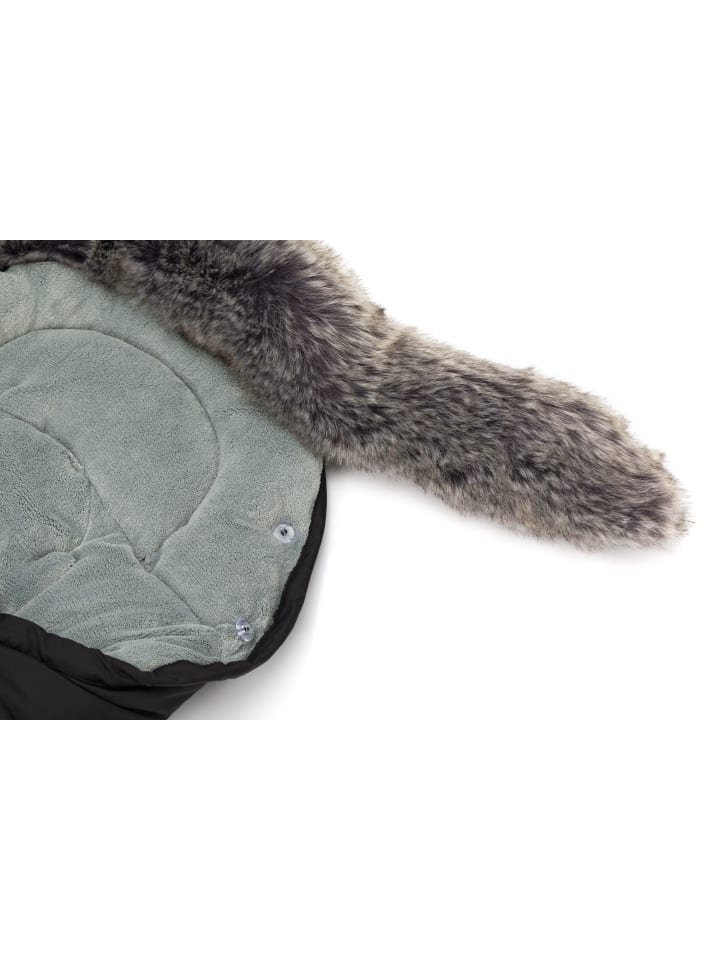 fillikid Winterfußsack Lhotse Exclusiv in Schwarz günstig kaufen 80 cm