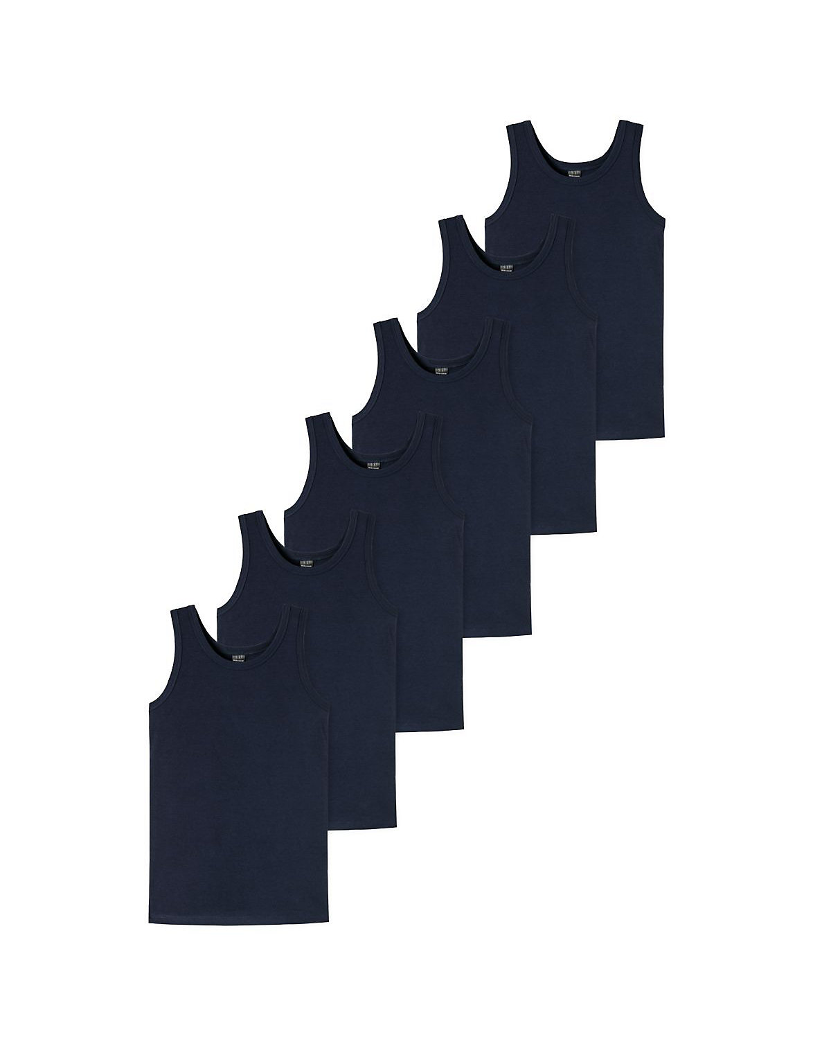 Unterhemd 6er Pack Teens Boys 95/5 Organic Cotton Unterhemden für Jungen