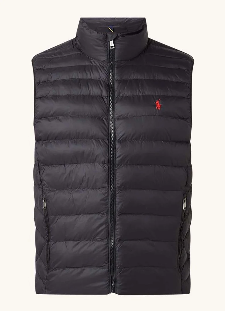 Ralph Lauren brezrokavnik z žepi na zadrgo