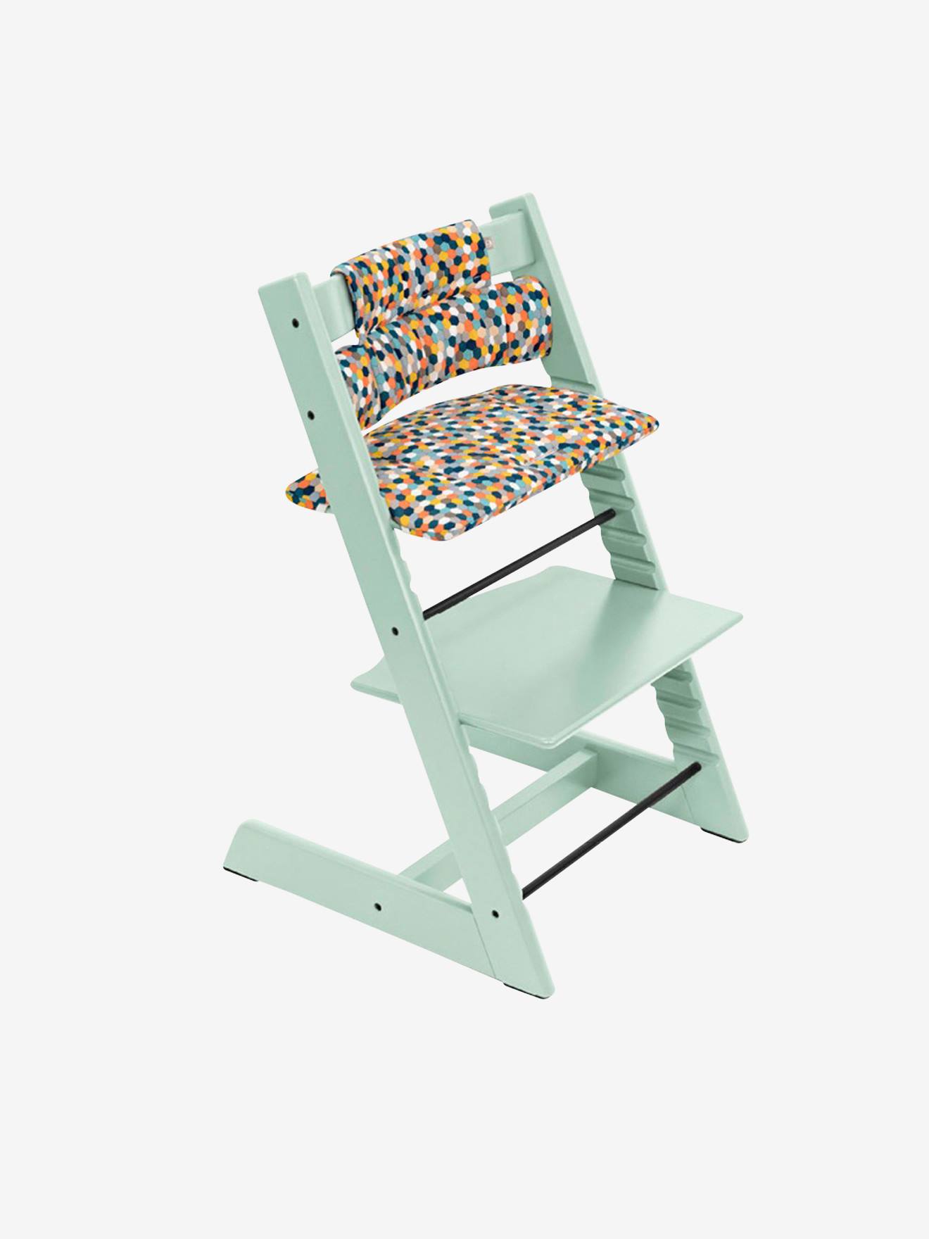 Chaise haute Tripp Trapp STOKKE vert glacier