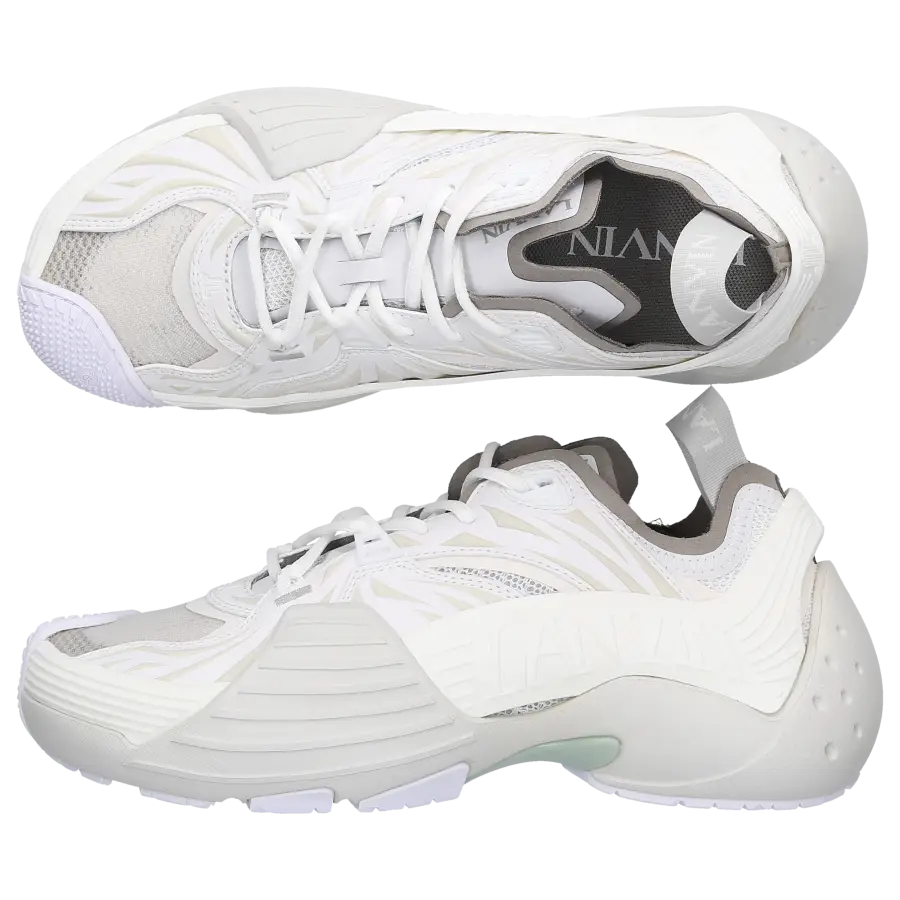 Lanvin - Sneaker low FLASH-X Kalbsleder - weiß