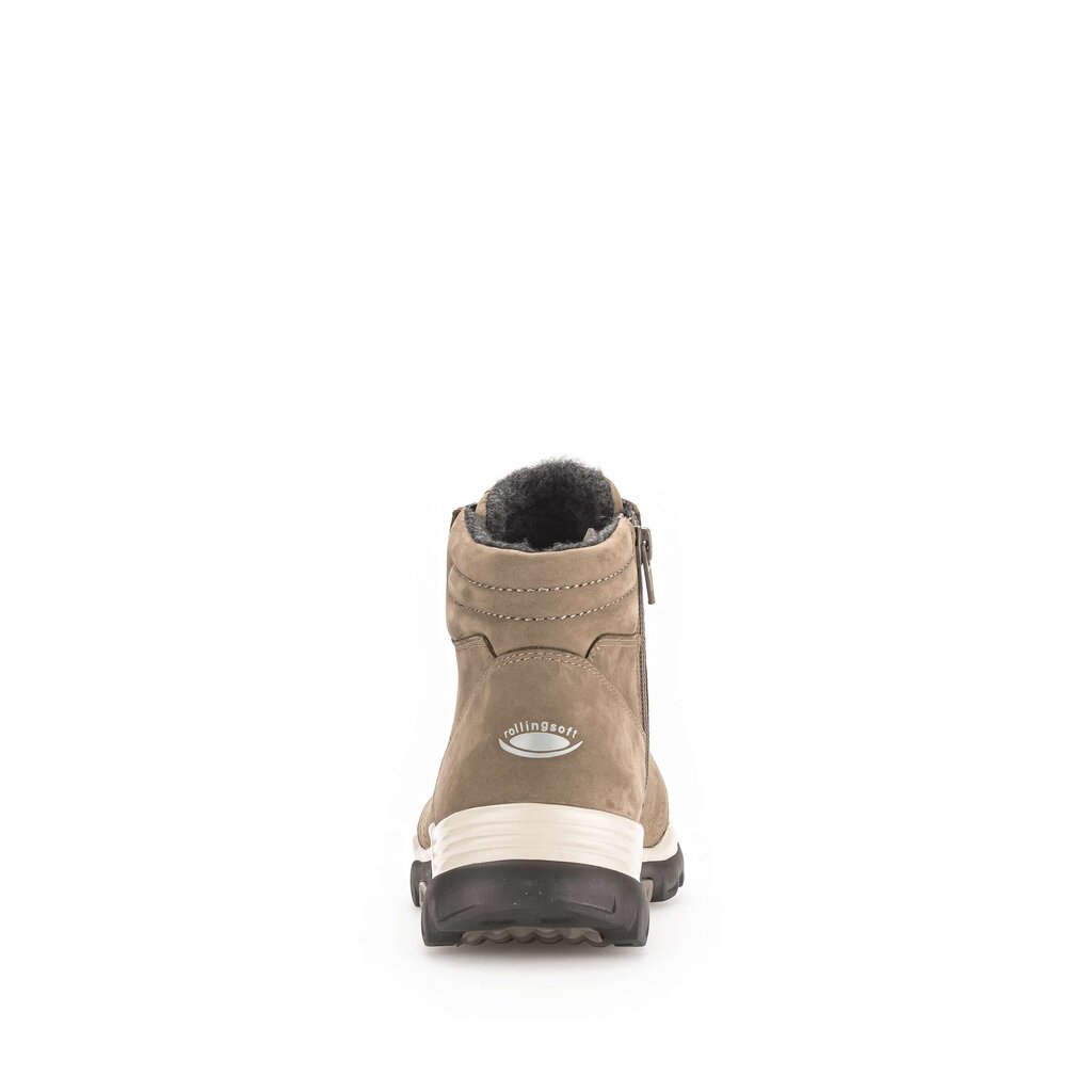 rollingsoft Schnürstiefelette braun