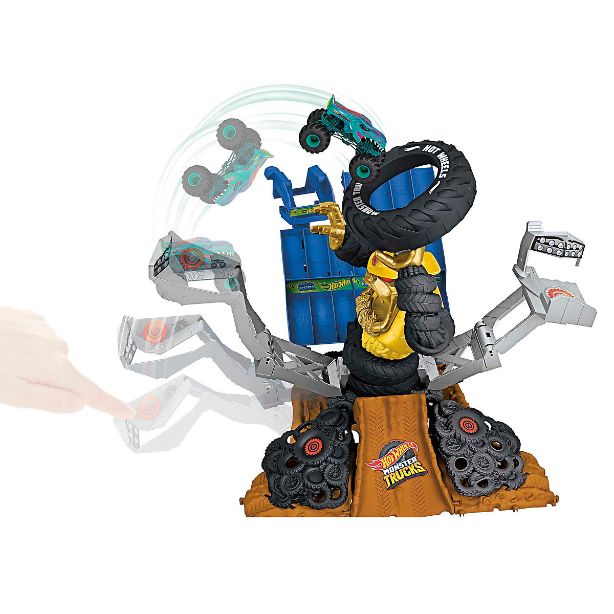 Hot Wheels Monster Trucks Arena World Championship: Mega Wrex v. Crushzilla SIOC