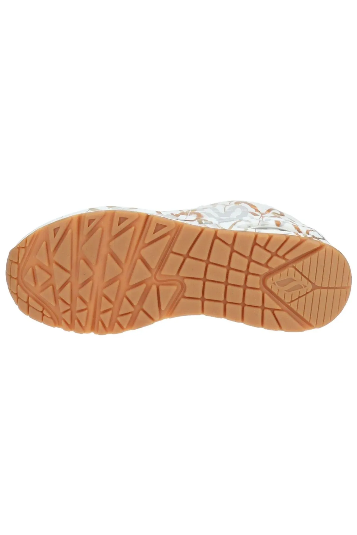 SKECHERS  Sneaker - Goldfarben - Flacher Absatz