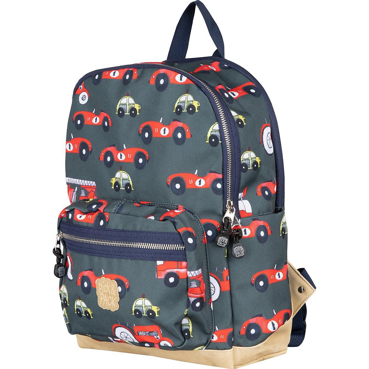 Freizeitrucksack M Cars, Leaf green