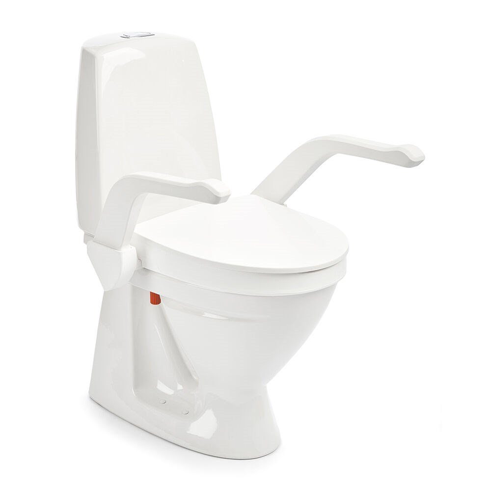 ETAC Toilettensitzerhöhung Toilettensitzerhöhung m. Armlehnen WC-Erhöhung Toilettenaufsatz MyLoo, 6 cm