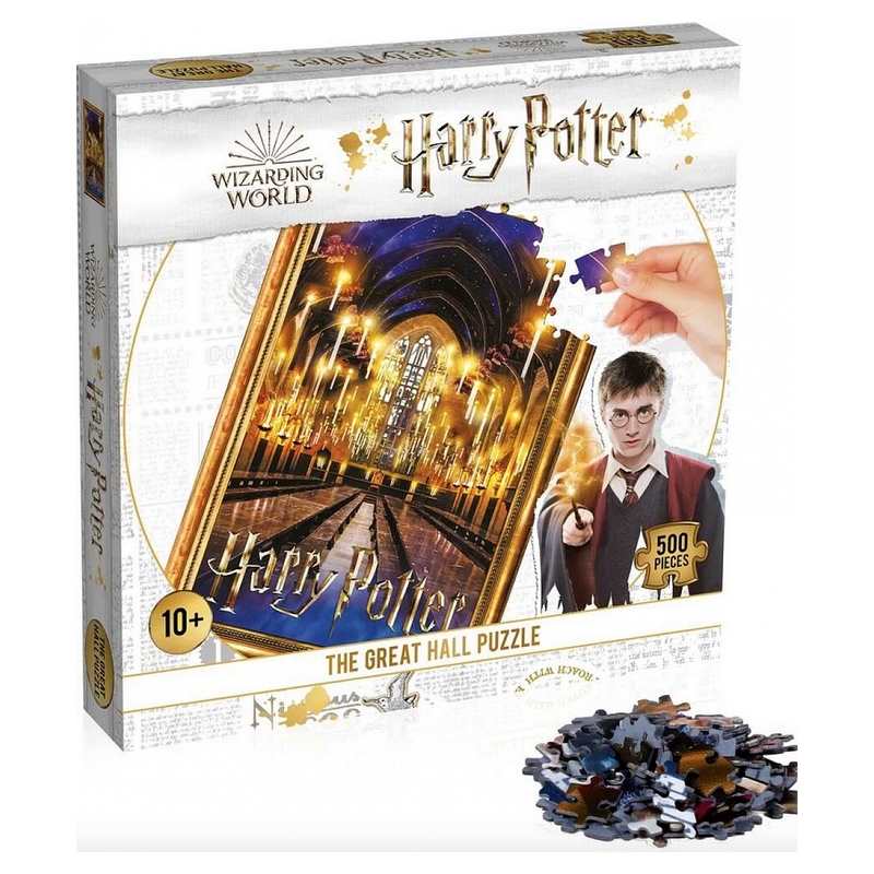Puzzle 500 pièces Harry Potter La grande salle