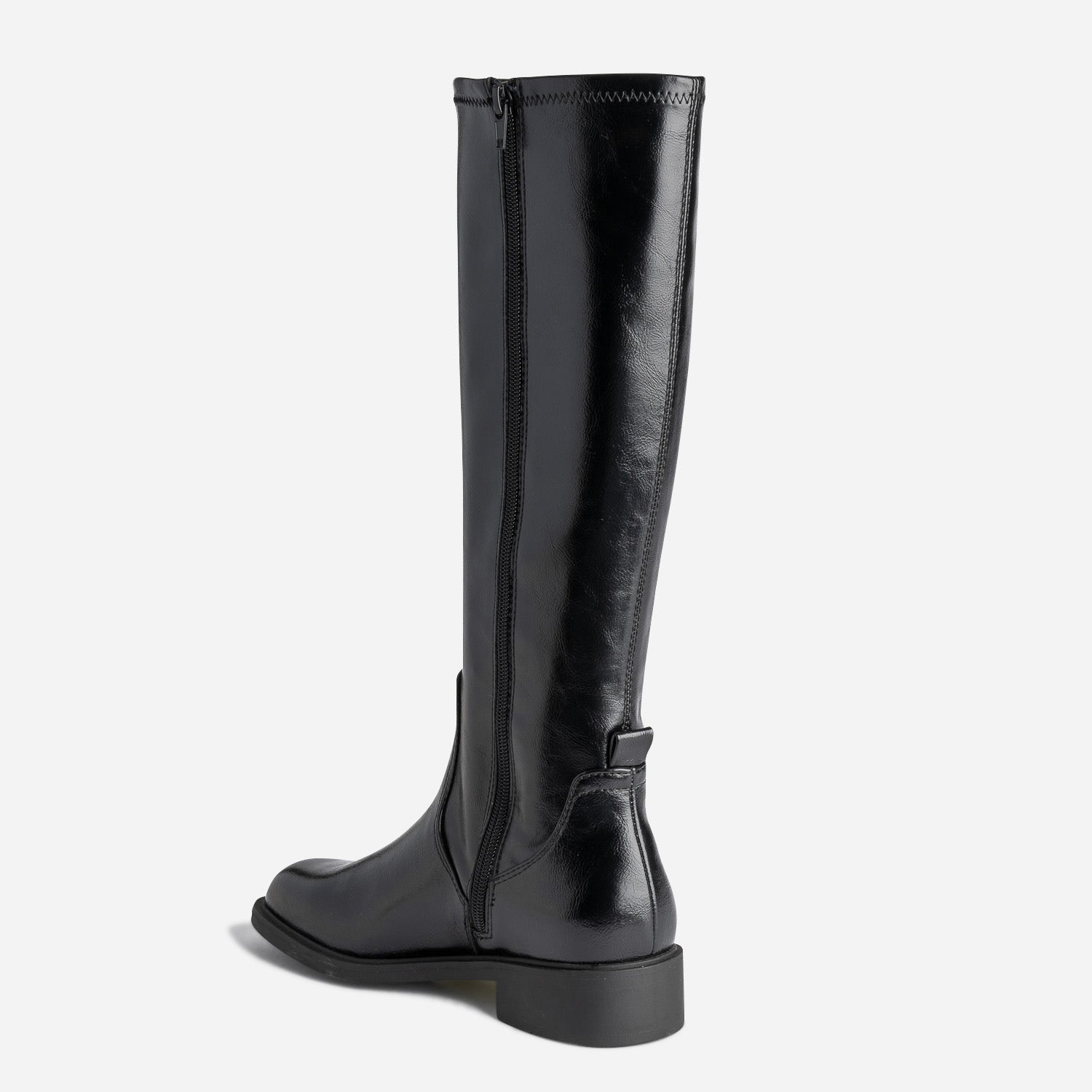 Botte noire glacée