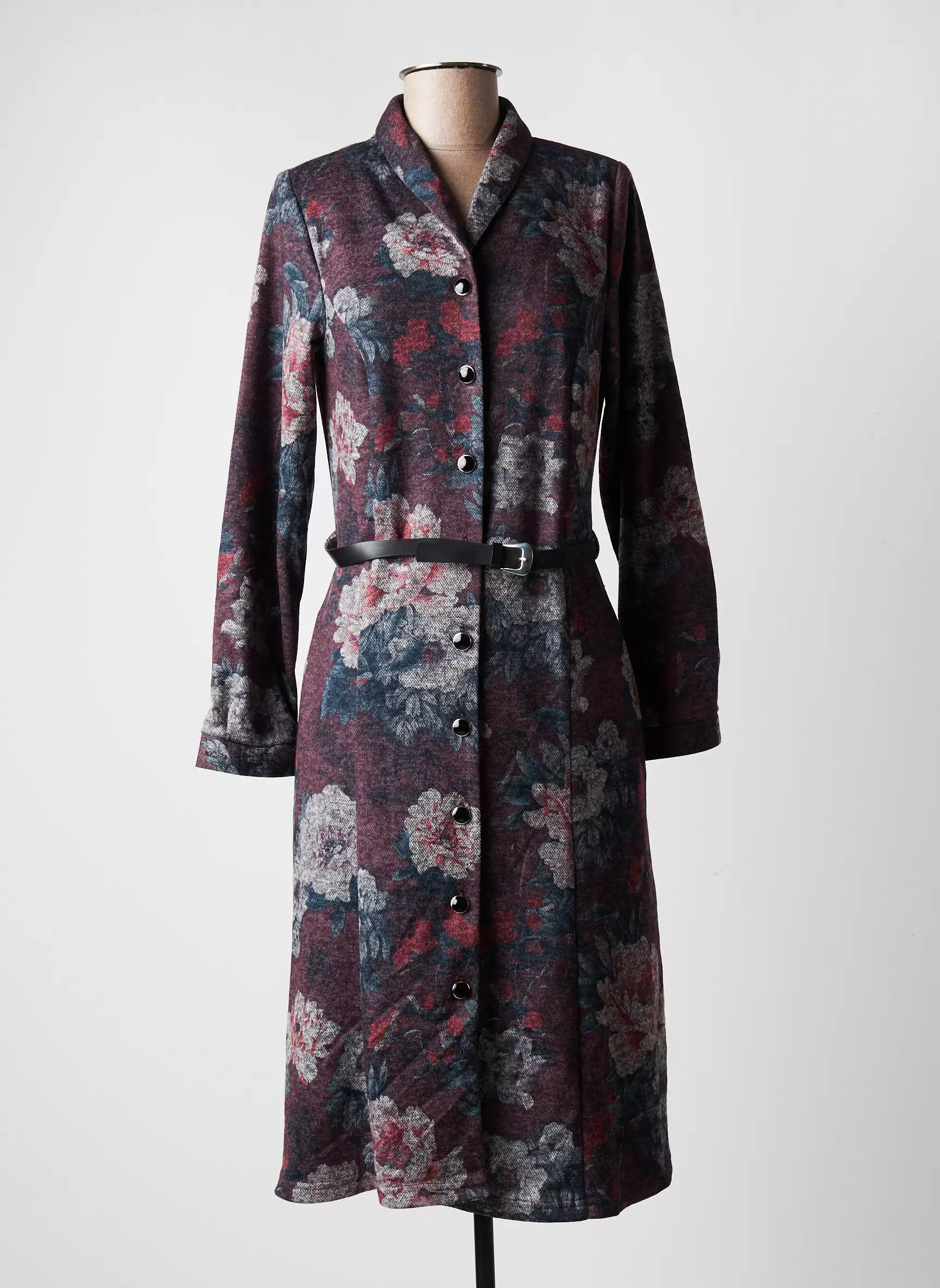 Damart Robes Mi Longues Femme couleur rouge