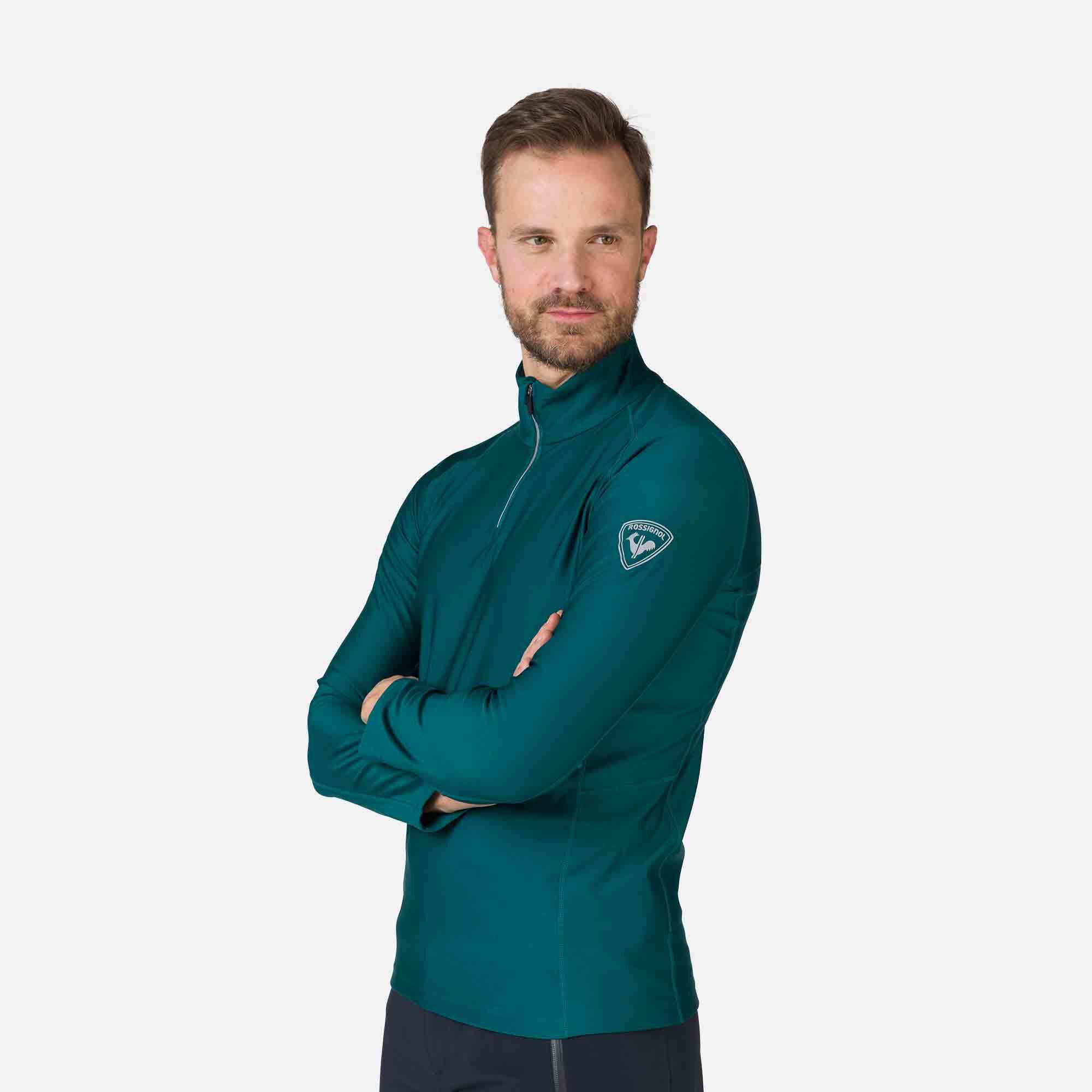 Sous-pull Classique demi-zip Homme