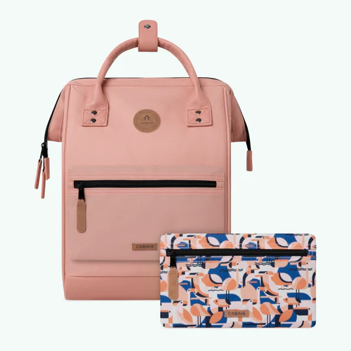 Adventurer Medium Backpack, San Miguelito, Salmon