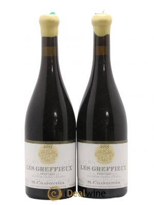 Hermitage Ermitage Les Greffieux Chapoutier  2015 - Lot de 2 Bouteilles