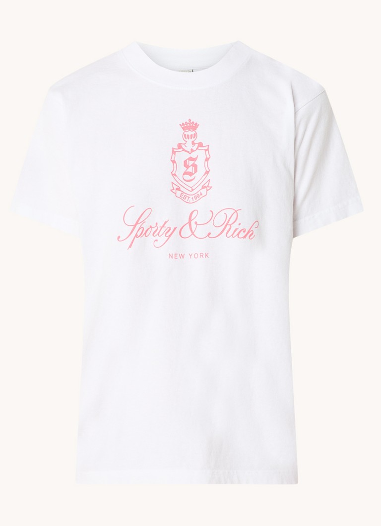 Sporty & Rich Vendome T-shirt with logo print