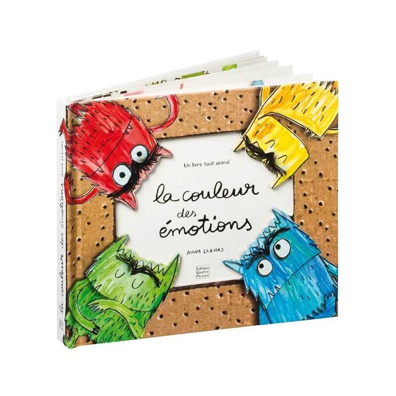 Livre animé La couleur des émotions - Quatre Fleuves