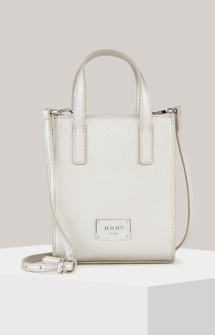 Tote Bag Cofano Rami in Silber