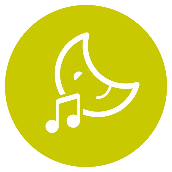 Musikwerk „Guter Mond“, 5 cm