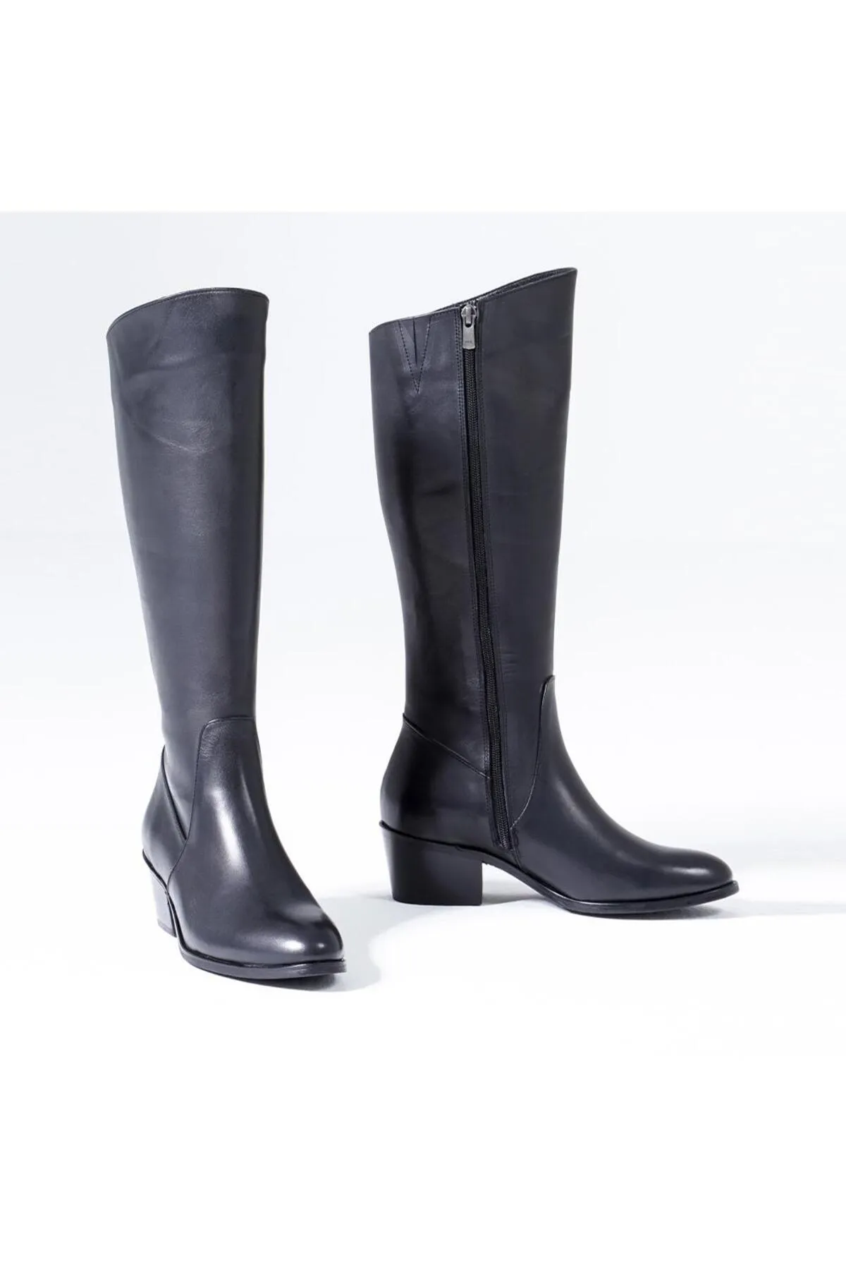 CZ London  Damenstiefel aus echtem Leder, lange Winter-Damenschuhe