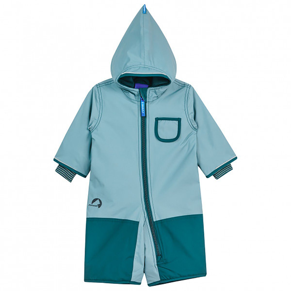 Finkid Schneeoverall Finkid Pikku Winter Eko Smoke Blue/Deep Schneeanzug Schneeoverall Wetteranzug
