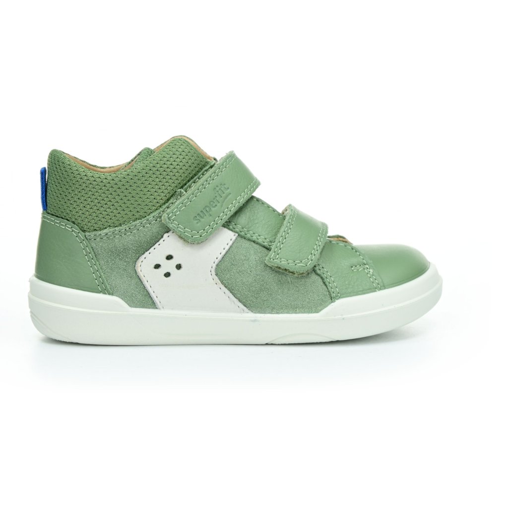 Superfit Superfree Nappa Green/White Barfußschuhe