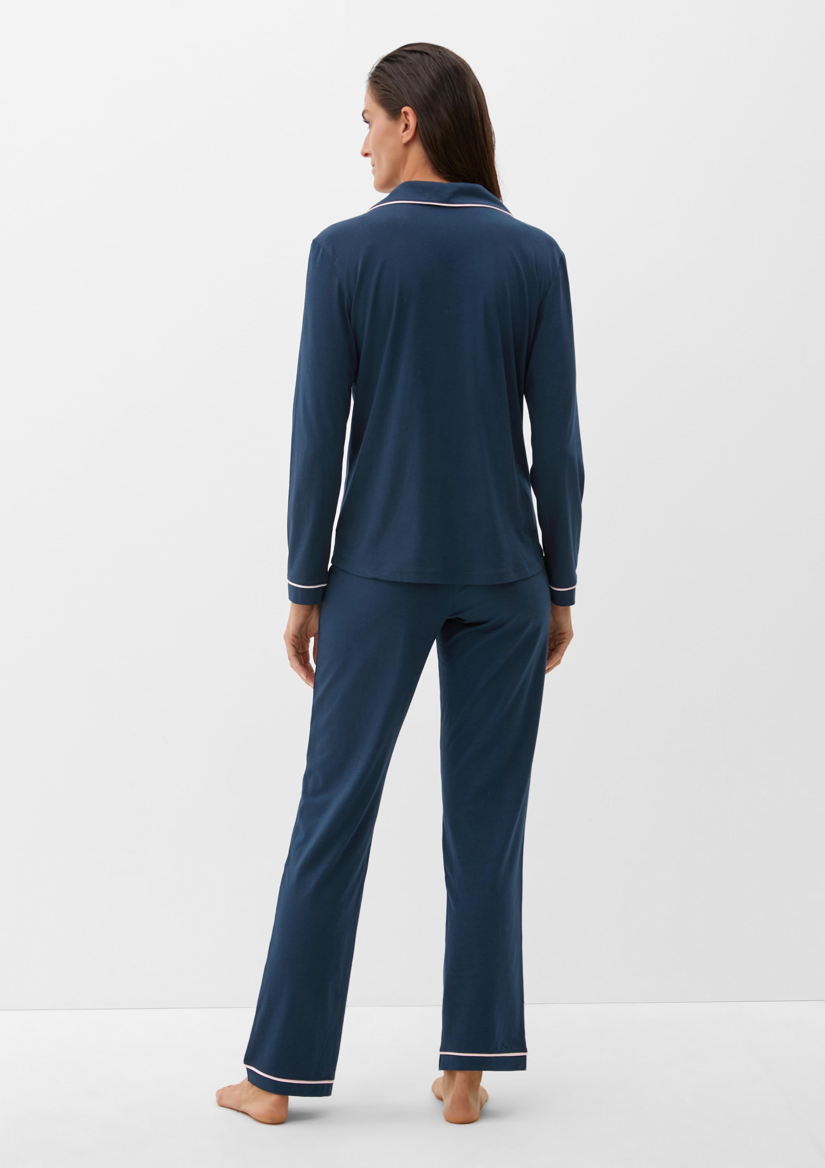 Pyjamaset aus Viskosemix  6005418-5920