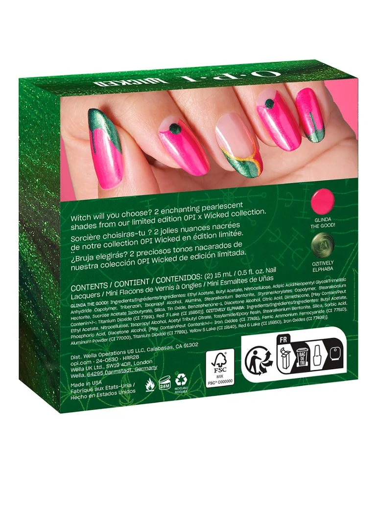 Set Duo de Oje OPI x Wicked Holiday Collection - Ediție Limitată