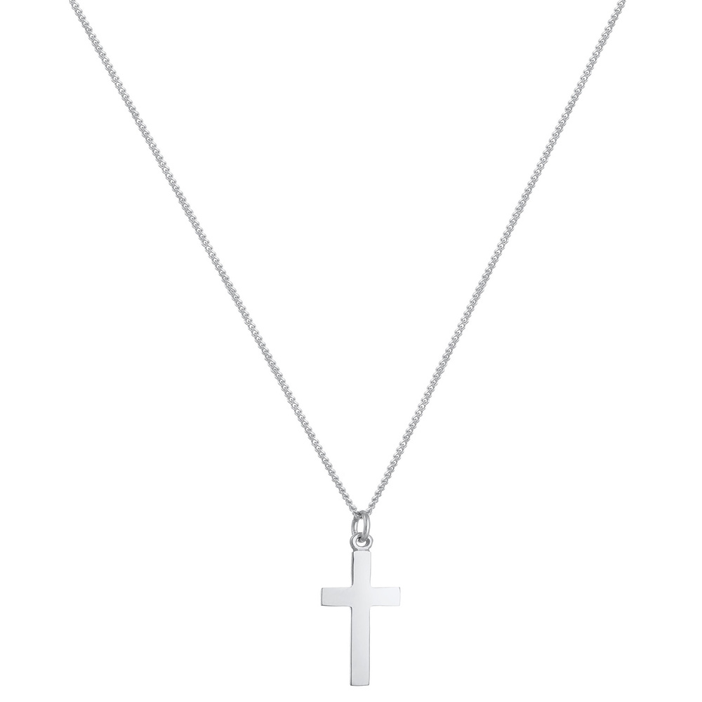 Elli Elli Collier Croix Pendentif Réligion Symbol Communion Collier Enfant - (925/1000 collier