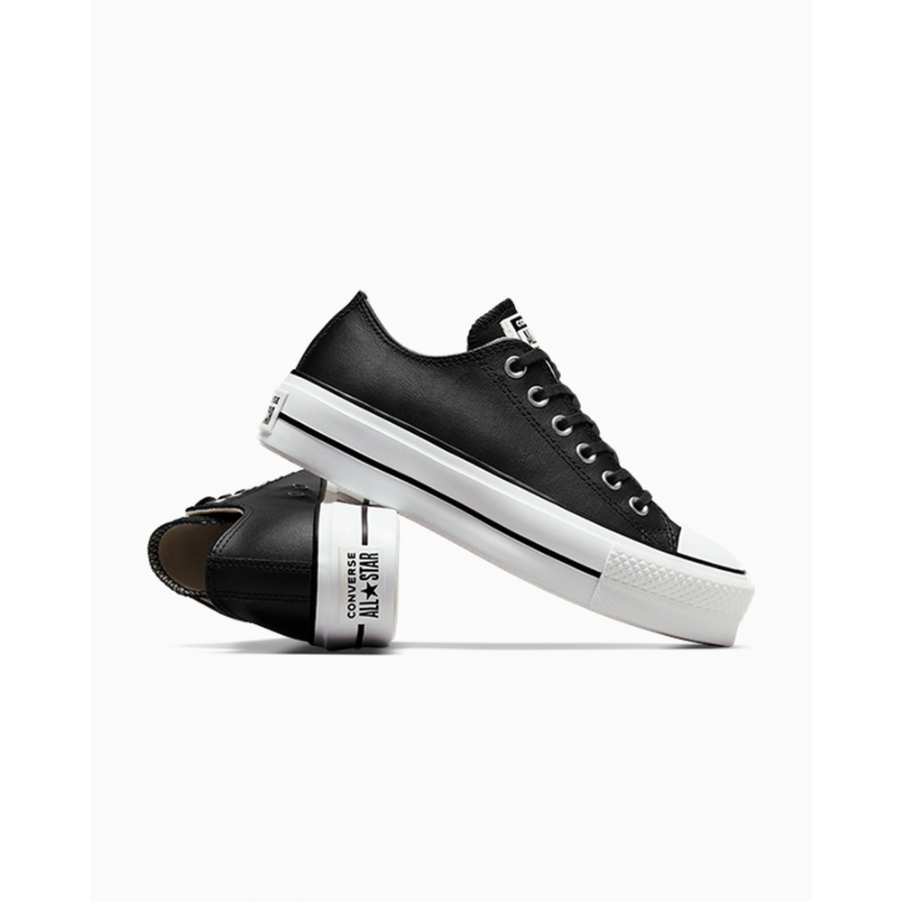 Converse Chuck Taylor All Star Lift Clean OX 561681C / schwarz