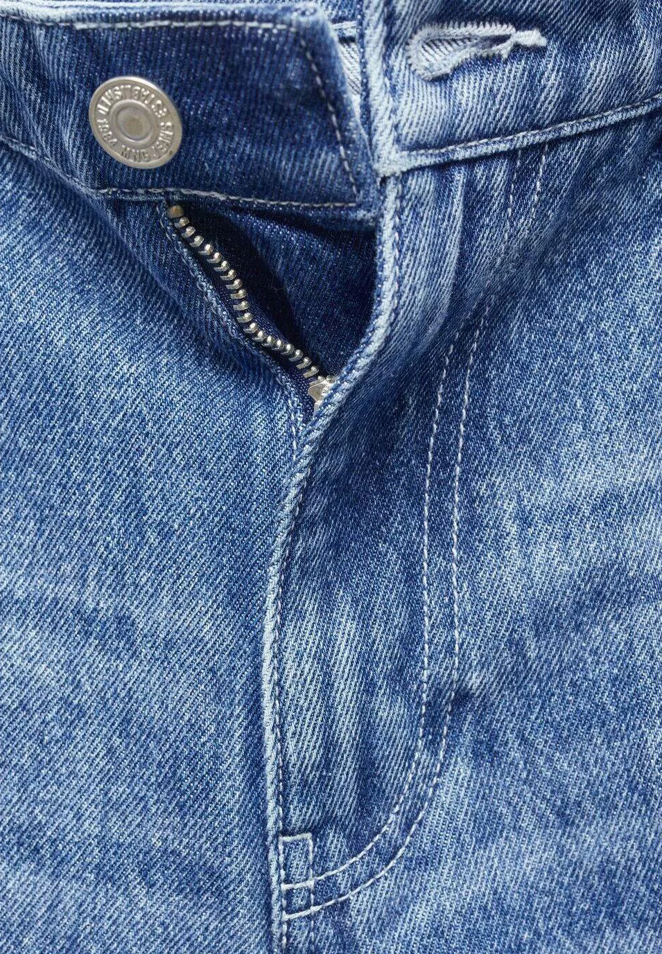 Mango ROWDY - Pantalones cortos vaqueros
